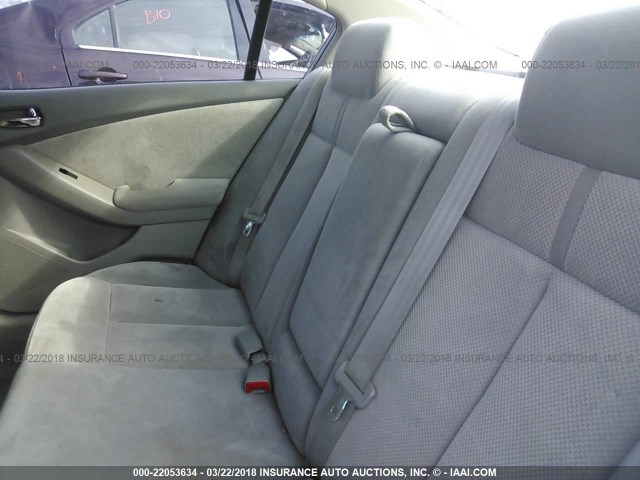 1N4AL21E38N455690 - 2008 NISSAN ALTIMA 2.5/2.5S GRAY photo 8