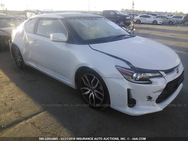 JTKJF5C76GJ024633 - 2016 TOYOTA SCION TC 白色 照片 1