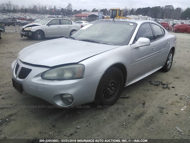 2G2WP522551154897 - 2005 PONTIAC GRAND PRIX SILVER photo 2