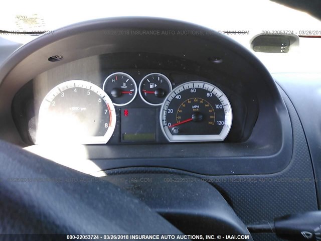 KL1TD56E19B321393 - 2009 CHEVROLET AVEO LS/LT 红色 照片 7