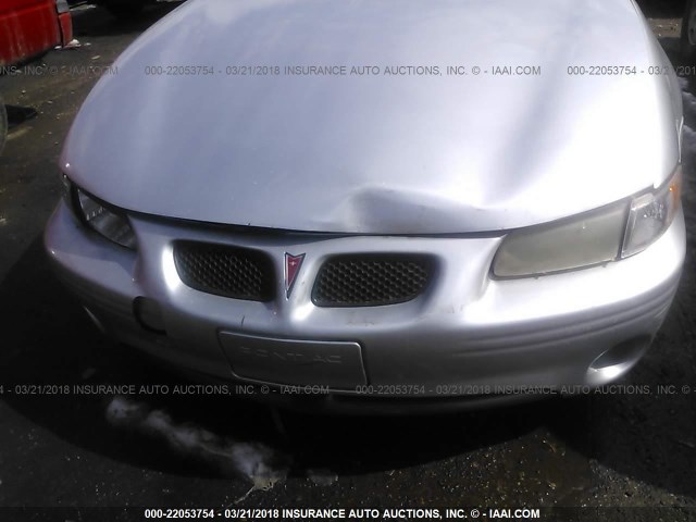 1G2WR121X2F174920 - 2002 PONTIAC GRAND PRIX GTP SILVER photo 6