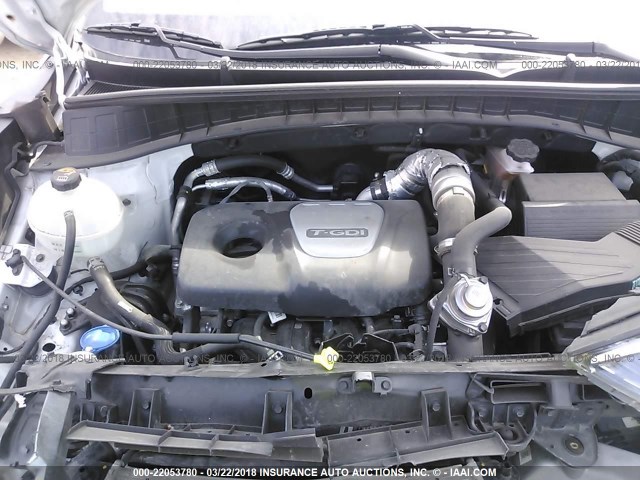 KM8J33A20GU223019 - 2016 HYUNDAI TUCSON LIMITED/SPORT AND ECO/SE WHITE photo 10
