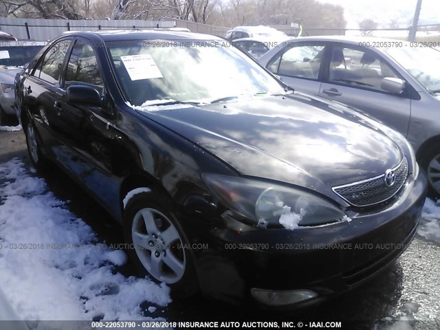 4T1BE32K44U269364 - 2004 TOYOTA CAMRY LE/XLE/SE შავი ფოტო 1