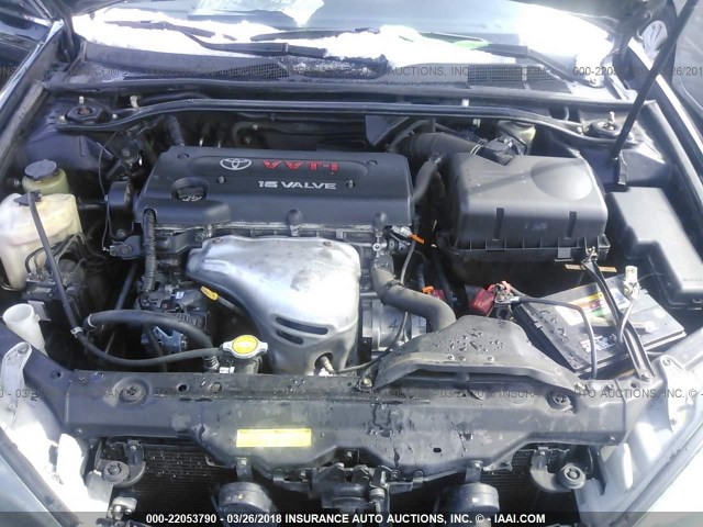 4T1BE32K44U269364 - 2004 TOYOTA CAMRY LE/XLE/SE შავი ფოტო 10