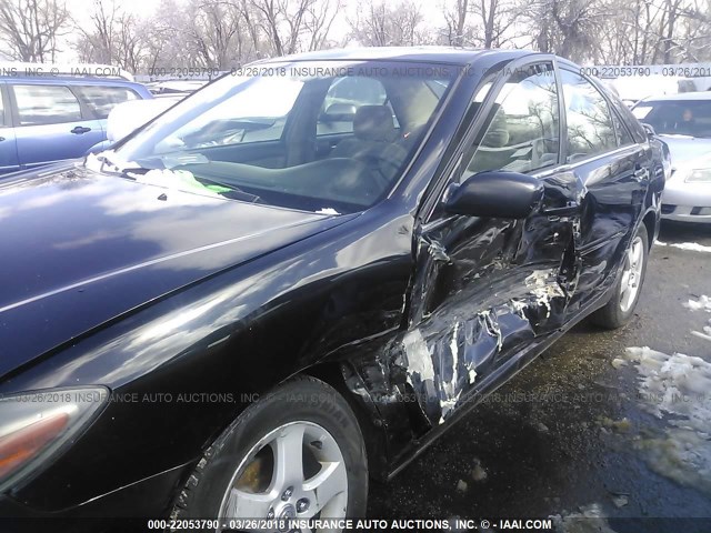 4T1BE32K44U269364 - 2004 TOYOTA CAMRY LE/XLE/SE შავი ფოტო 6