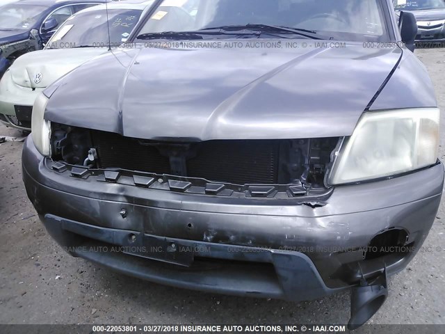 4A4MM31S86E028110 - 2006 MITSUBISHI ENDEAVOR LS/RT GRAY photo 6