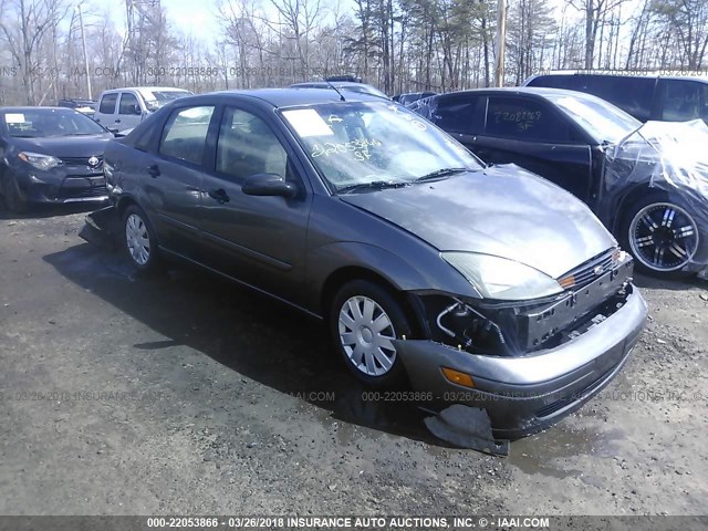 1FAFP34344W129251 - 2004 FORD FOCUS SE COMFORT/SE SPORT GRAY photo 1