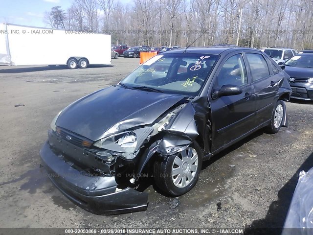 1FAFP34344W129251 - 2004 FORD FOCUS SE COMFORT/SE SPORT GRAY photo 2