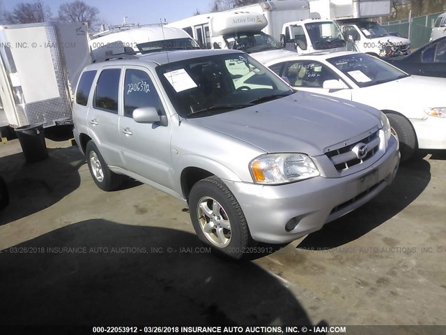 4F2YZ92Z96KM26209 - 2006 MAZDA TRIBUTE I SILVER photo 1