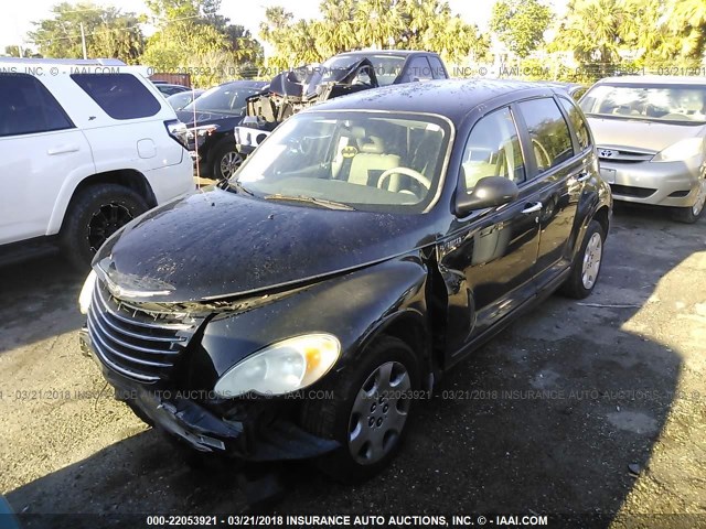 3A4FY58B56T253214 - 2006 CHRYSLER PT CRUISER TOURING BLACK photo 2