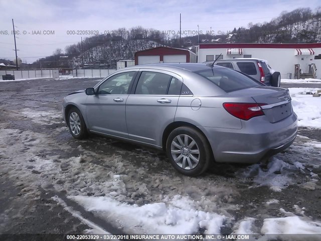 1C3CCBCG4EN171910 - 2014 CHRYSLER 200 LIMITED GRAY photo 3