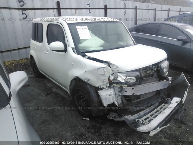 JN8AZ2KR9CT256145 - 2012 NISSAN CUBE S/SL/KROM WHITE photo 1