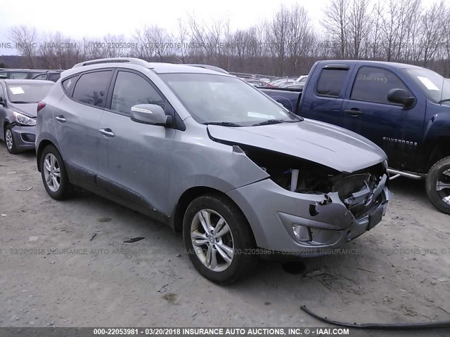 KM8JUCAC0DU696033 - 2013 HYUNDAI TUCSON GLS/LIMITED GRAY photo 1