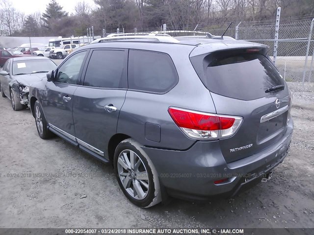 5N1AR2MM2GC659589 - 2016 NISSAN PATHFINDER S/SV/SL/PLATINUM 灰色 照片 3