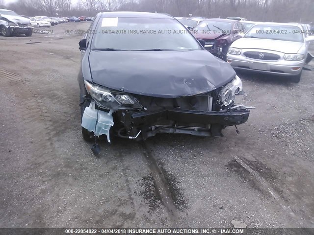 4T1BF1FK7EU820853 - 2014 TOYOTA CAMRY L/SE/LE/XLE 黑色 照片 6