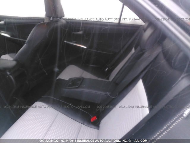 4T1BF1FK7EU820853 - 2014 TOYOTA CAMRY L/SE/LE/XLE BLACK photo 8