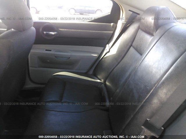 2B3KA43H07H797243 - 2007 DODGE CHARGER SE/SXT WHITE photo 8