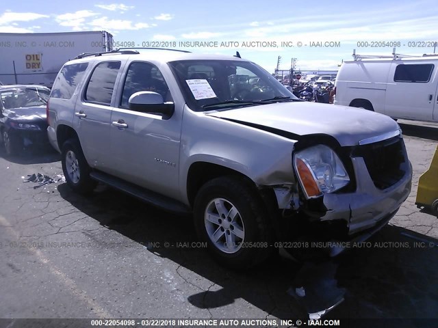 1GKFK33049R245642 - 2009 GMC YUKON SLT SILVER photo 1