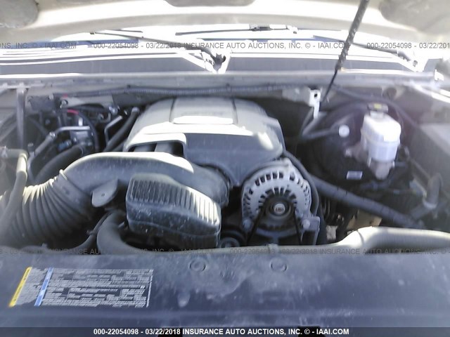 1GKFK33049R245642 - 2009 GMC YUKON SLT SILVER photo 10