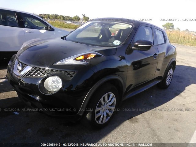 JN8AF5MR1FT513634 - 2015 NISSAN JUKE S/SV/SL/NISMO BLACK photo 2