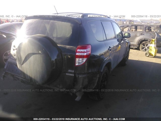 2T3DK4DV5BW060671 - 2011 TOYOTA RAV4 LIMITED BLACK photo 4