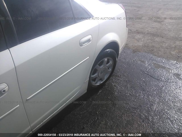 1G6DM57N130116965 - 2003 CADILLAC CTS WHITE photo 6