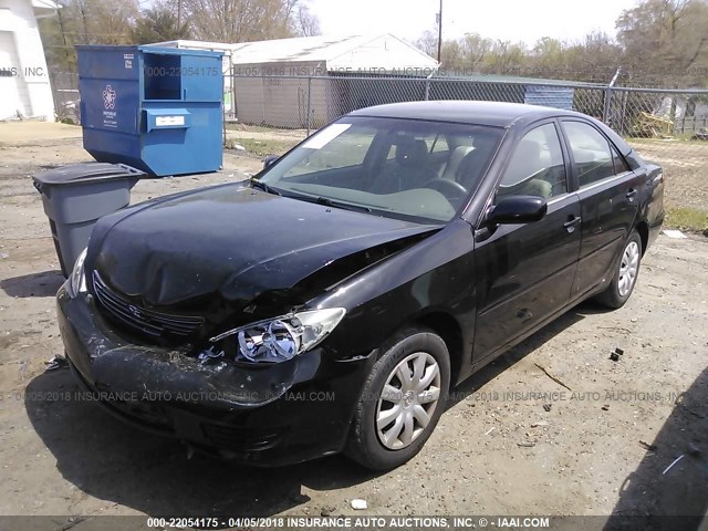 4T1BE32K05U001445 - 2005 TOYOTA CAMRY LE/XLE/SE BLACK photo 2