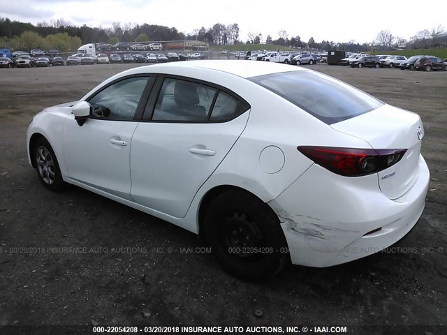 JM1BM1U78E1134198 - 2014 MAZDA 3 SPORT WHITE photo 3