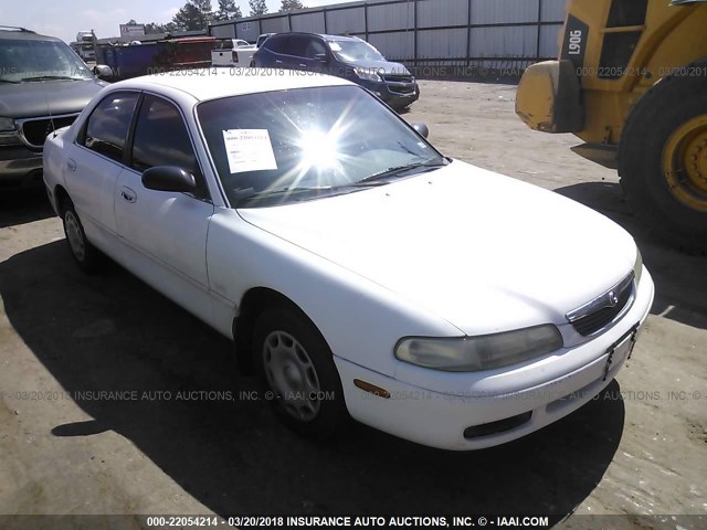 1YVGE22C1V5604826 - 1997 MAZDA 626 DX/LX WHITE photo 1