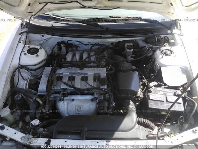 1YVGE22C1V5604826 - 1997 MAZDA 626 DX/LX WHITE photo 10