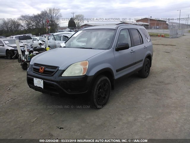 SHSRD78894U242591 - 2004 HONDA CR-V EX GRAY photo 2