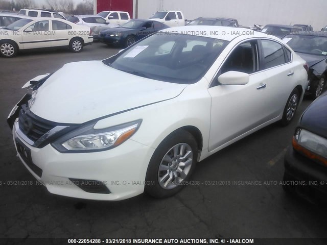 1N4AL3AP7GC190127 - 2016 NISSAN ALTIMA 2.5/S/SV/SL/SR WHITE photo 2