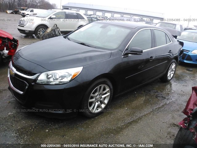 1G11C5SL3EF128102 - 2014 CHEVROLET MALIBU 1LT 黑色 照片 2