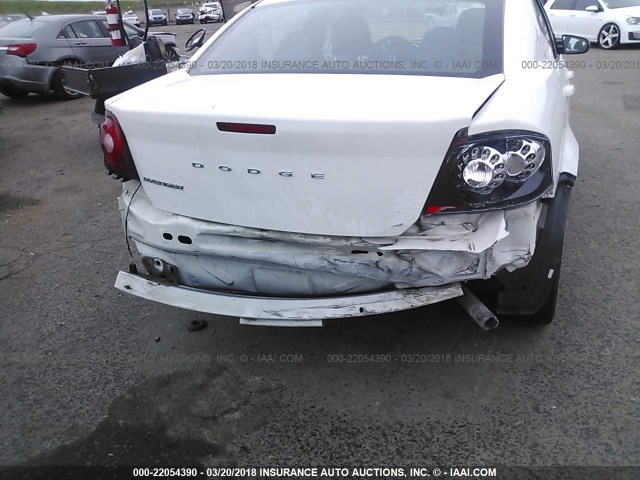 1B3BD4FB2BN523119 - 2011 DODGE AVENGER EXPRESS 白色 照片 6