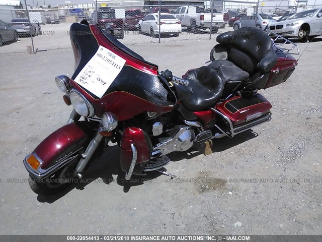 1HD1FCR10WY624261 - 1998 HARLEY-DAVIDSON FLHTCUI RED photo 2