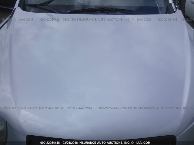 5NMSG13D09H306735 - 2009 HYUNDAI SANTA FE GLS SILVER photo 10