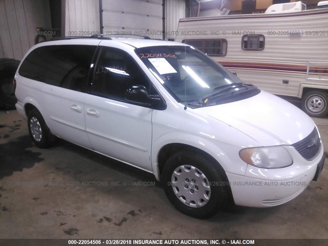 2C4GP44353R355066 - 2003 CHRYSLER TOWN & COUNTRY LX WHITE photo 1