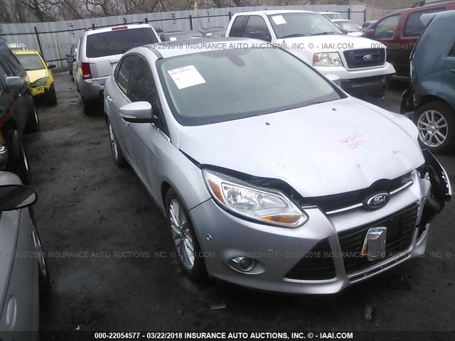 1FAHP3H25CL410002 - 2012 FORD FOCUS SEL SILVER photo 1