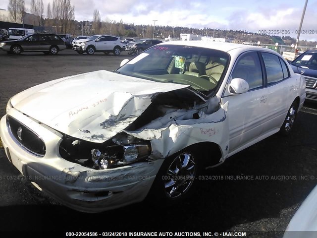 1G4HR54KX4U243715 - 2004 BUICK LESABRE LIMITED WHITE photo 2