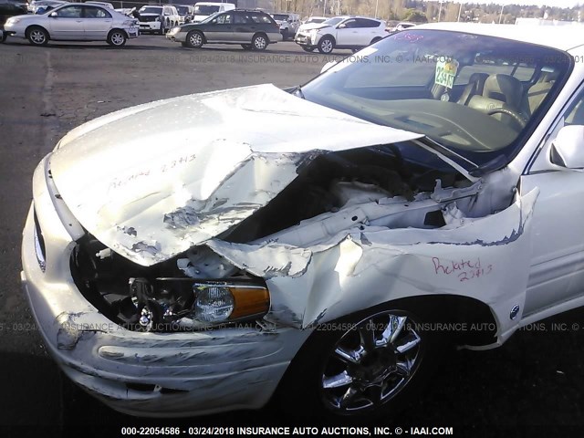 1G4HR54KX4U243715 - 2004 BUICK LESABRE LIMITED WHITE photo 6