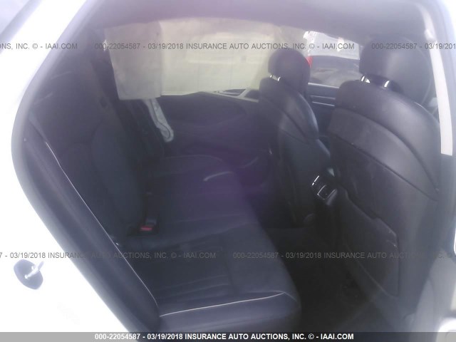 KMHGN4JE6FU100537 - 2015 HYUNDAI GENESIS 3.8L WHITE photo 8