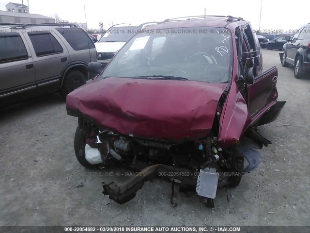 1B4GP44G5XB591429 - 1999 DODGE GRAND CARAVAN SE/SPORT RED photo 6