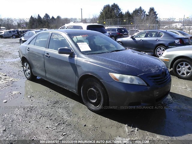 4T1BE46K98U238956 - 2008 TOYOTA CAMRY CE/LE/XLE/SE GRAY photo 1