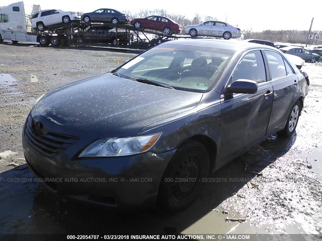 4T1BE46K98U238956 - 2008 TOYOTA CAMRY CE/LE/XLE/SE GRAY photo 2
