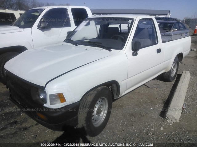 4TARN81A9PZ103692 - 1993 TOYOTA PICKUP 1/2 TON SHORT WHEELBASE STB WHITE photo 2