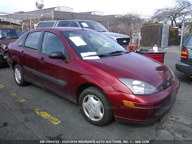 1FAFP33P63W140819 - 2003 FORD FOCUS LX RED photo 1