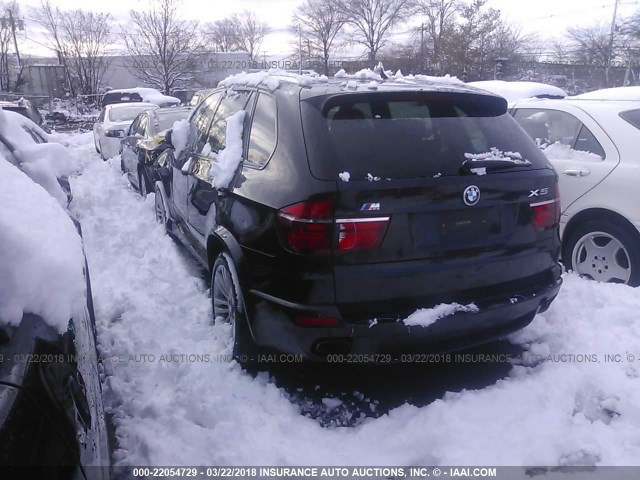 5UXZV8C56BL419761 - 2011 BMW X5 XDRIVE50I Negro foto 3