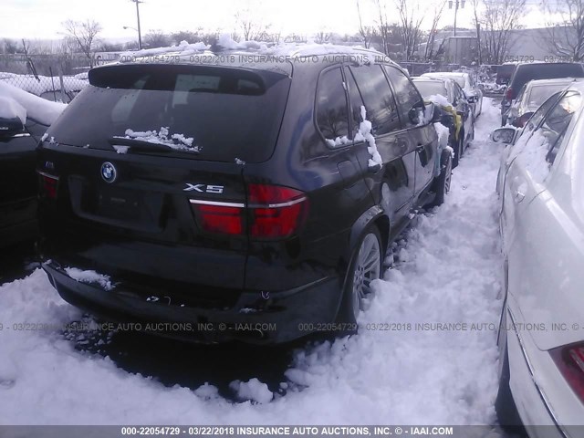 5UXZV8C56BL419761 - 2011 BMW X5 XDRIVE50I BLACK photo 4