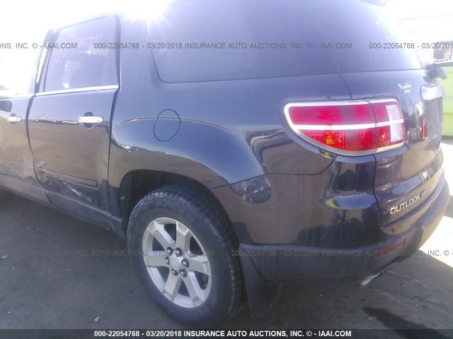 5GZER23747J115137 - 2007 SATURN OUTLOOK XR ლურჯი ფოტო 3