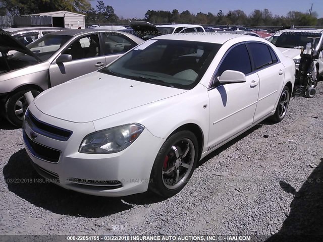 1G1ZH57B38F287274 - 2008 CHEVROLET MALIBU 1LT 白色 照片 2